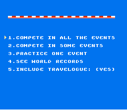 World Games screenshot 4 for NES